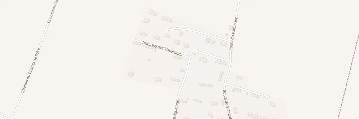 Plan du 124 Imp des Tisserands à Angerville-la-Martel