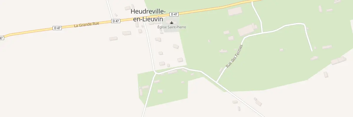 Plan du 9005 Village d’Heudreville à Heudreville-en-Lieuvin
