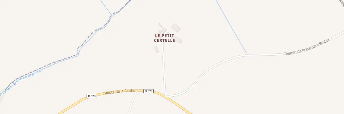 Plan du 1064 Rte de la Sarthe à Saint-Aquilin-de-Corbion