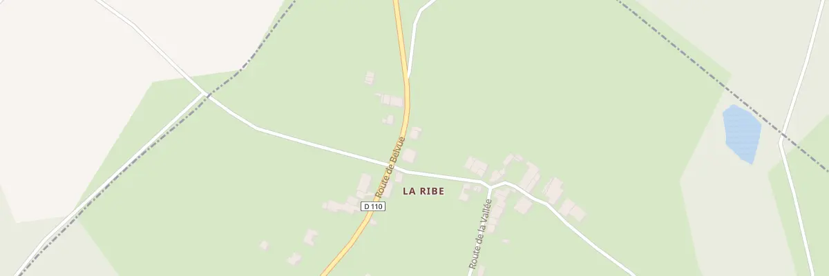 Plan du 18 Rte de Belvue à Orgedeuil