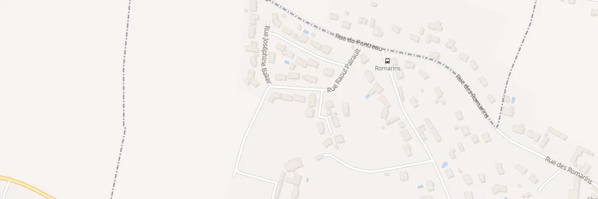 Plan du 25 Rue Raoul Pairault à Châtellerault