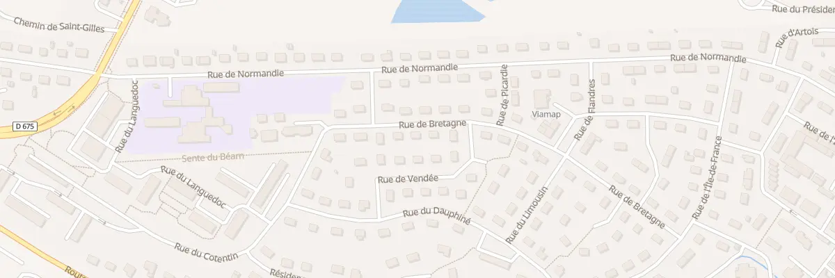 Plan du 23 Rue de Bretagne à Pont-Audemer