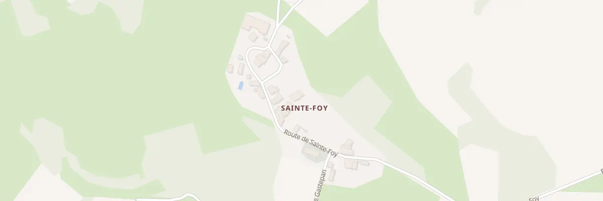 Plan du 957 Rte de Sainte-foy à Lacépède