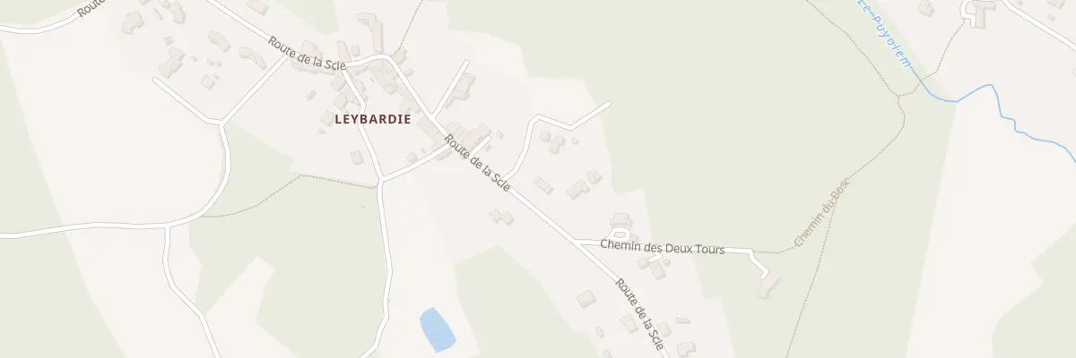 Plan du 576 Rte de la Scie à Saint-Astier
