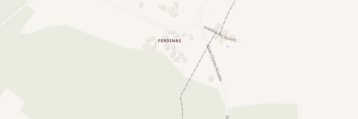 Plan du 5030 Ferdinas à Mainzac
