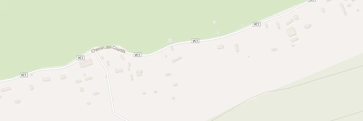 Plan du 899 Che des Courtils à Bouquelon