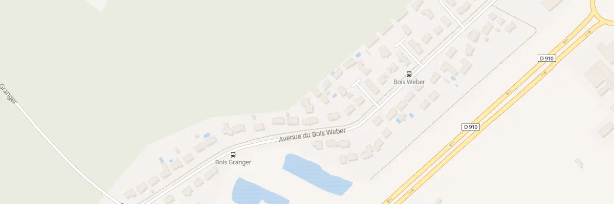 Plan du 50 Av du Bois Weber à Naintré