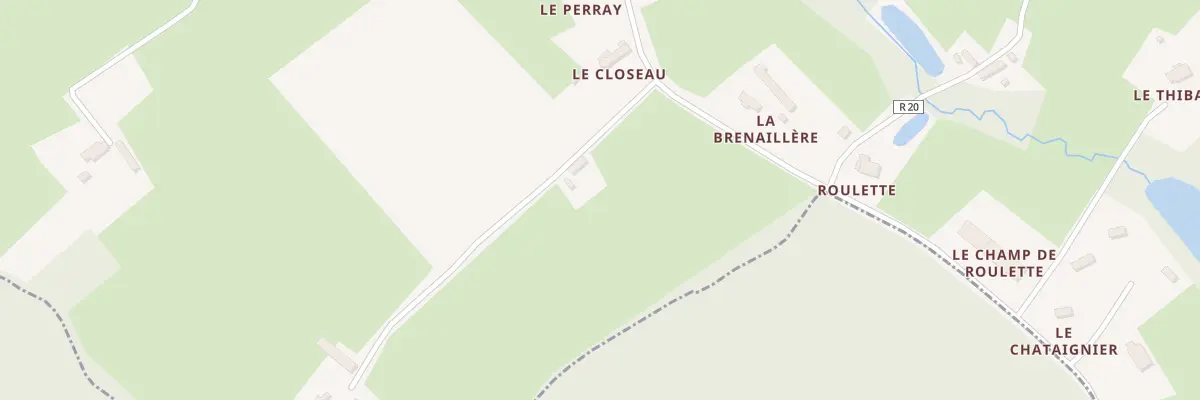 Plan du 5276 Le Champ du Bois à Saint-Georges-du-Rosay