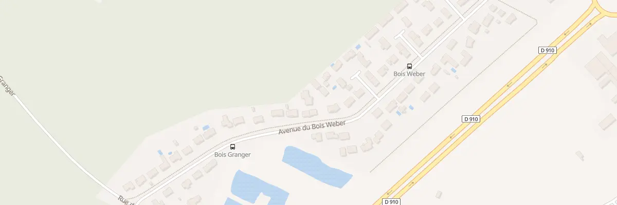 Plan du 48 Av du Bois Weber à Naintré