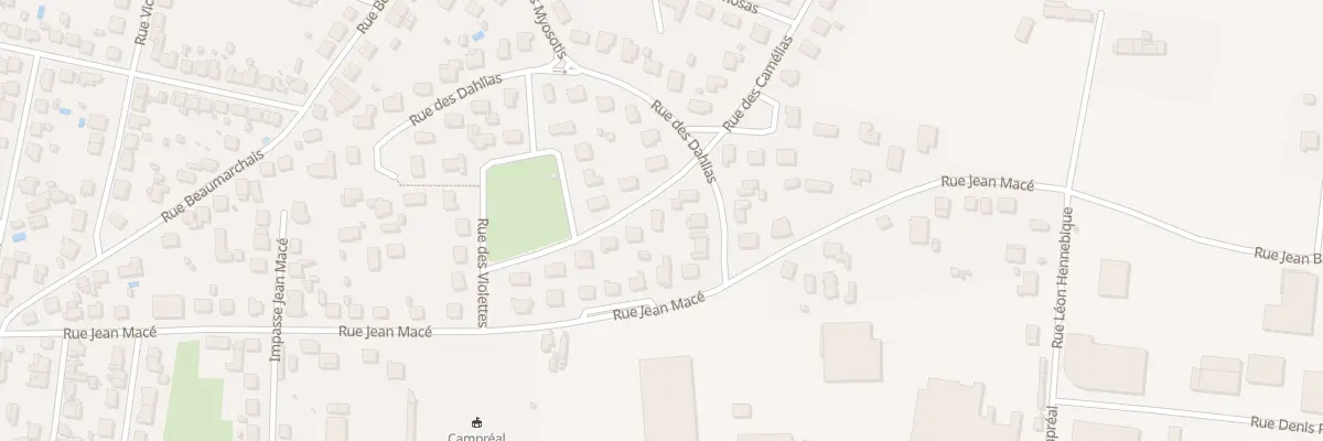 Plan du 11 Rue des Camelias à Bergerac