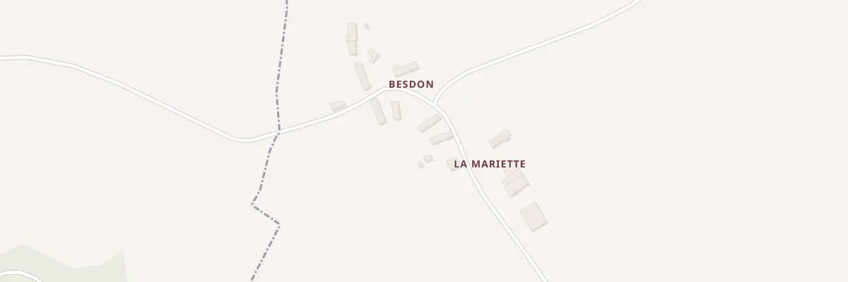 Plan du 5 Rte de Besdon à Saint-Hilaire-le-Châtel