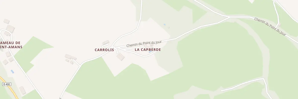 Plan du 109 La Capberde à Saint-Sardos