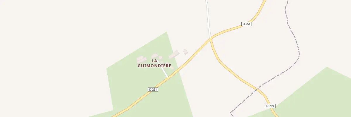 Plan du 61 La Guimondiere à Saint-Ouen-de-Sécherouvre