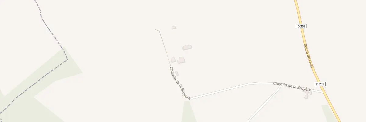 Plan du 460 Che de la Bruyère à Beaufai