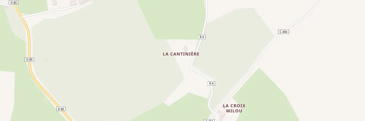 Plan du 5245 La Cantiniere à Saint-Georges-du-Rosay