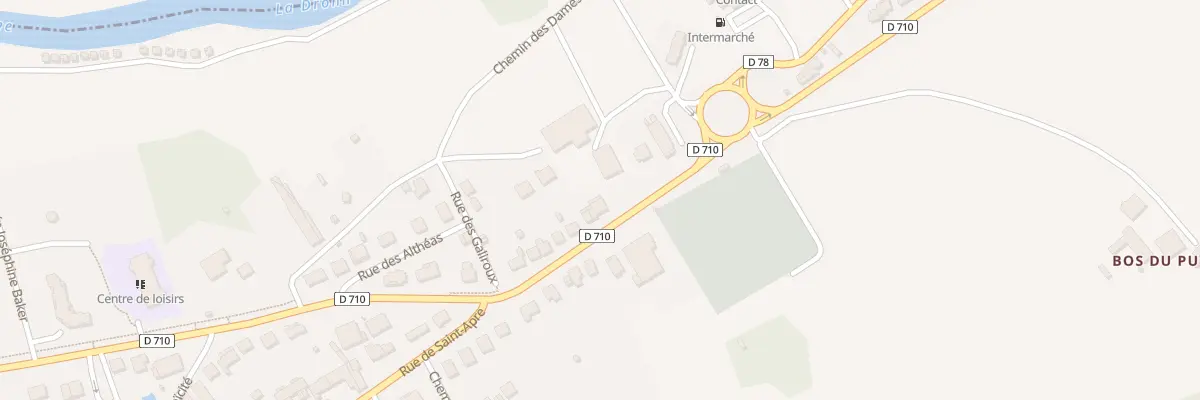 Plan du 7B Rte de Perigueux à Tocane-Saint-Apre