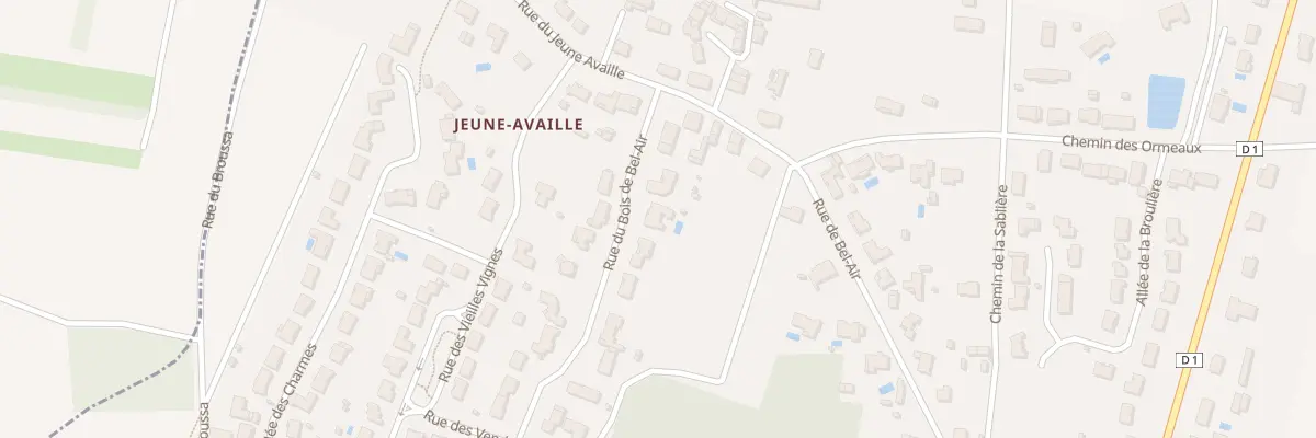 Plan du 3 Rue du Bois de Bel Air à Saint-Julien-l’Ars