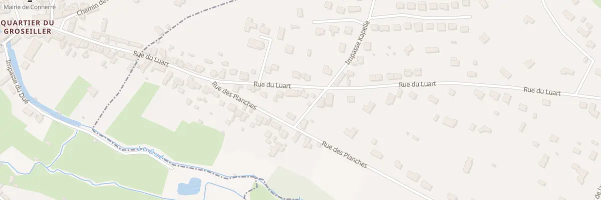 Plan du 50B Rue du Luart à Duneau