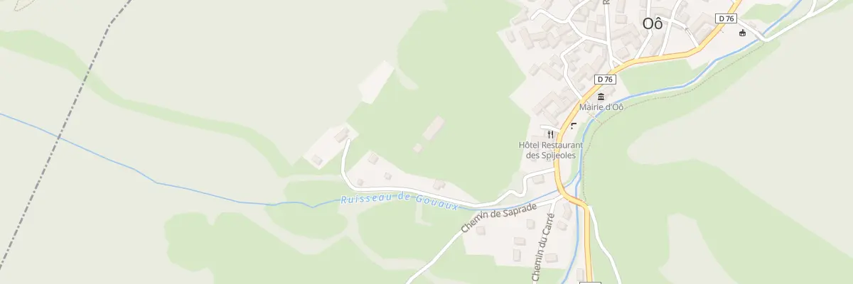 Plan du 4 Che d’Entervielle à Oô