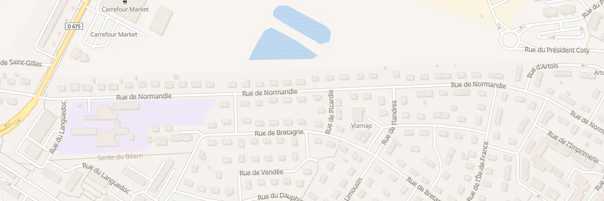 Plan du 33 Rue de Normandie à Pont-Audemer
