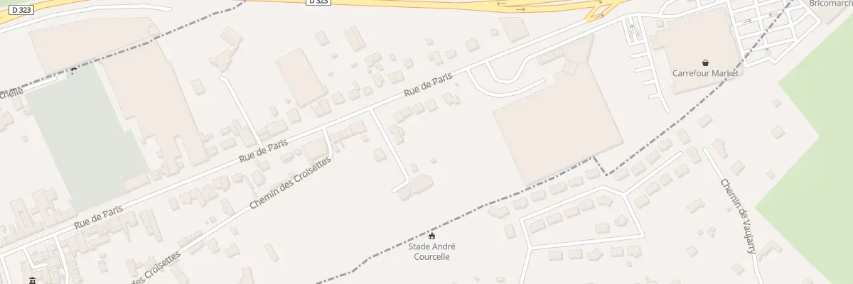 Plan du 102 Rue de Paris à Connerré