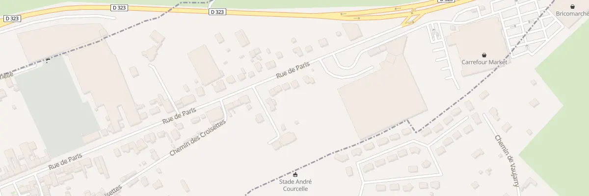 Plan du 104 Rue de Paris à Connerré