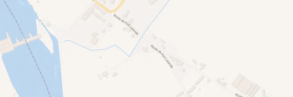 Plan du 176 Rte de Port Lalande à Castelmoron-sur-Lot