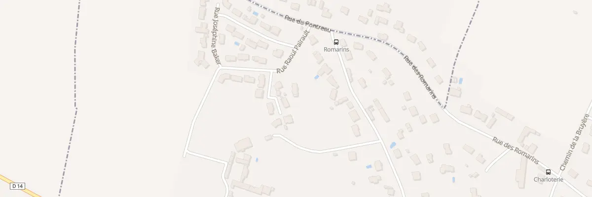 Plan du 7 Rue Raoul Pairault à Châtellerault