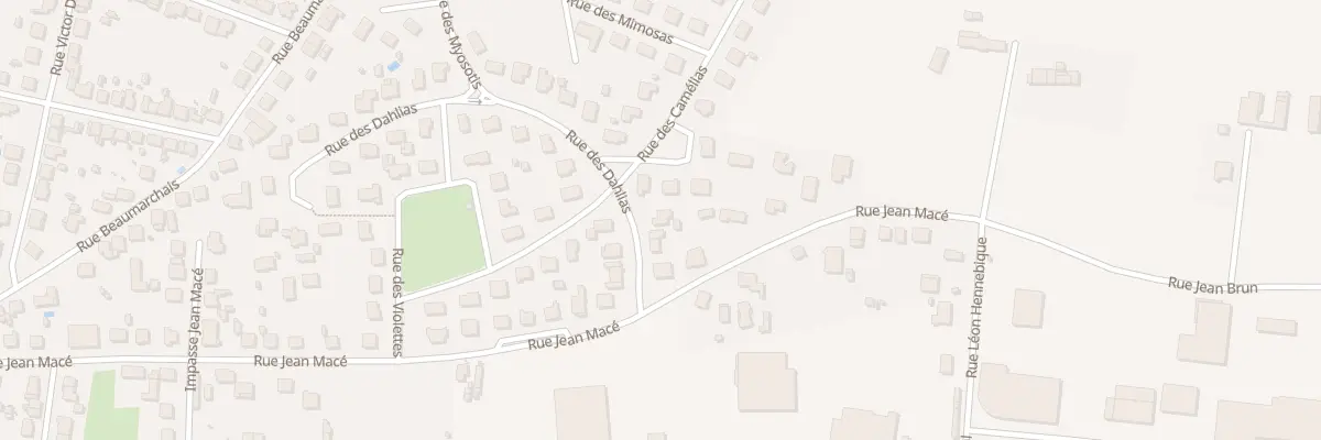 Plan du 5 Rue des Dahlias à Bergerac