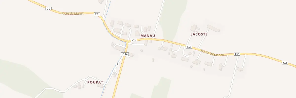 Plan du 1170 Côte de Lacarrerasse à Sainte-Colombe-en-Bruilhois