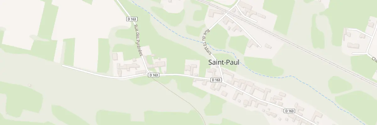 Plan du 49 Rue des Pyrenées à Saint-Paul
