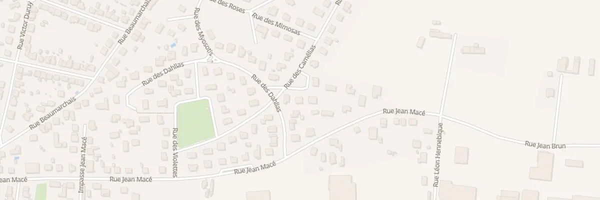 Plan du 17 Rue des Camelias à Bergerac