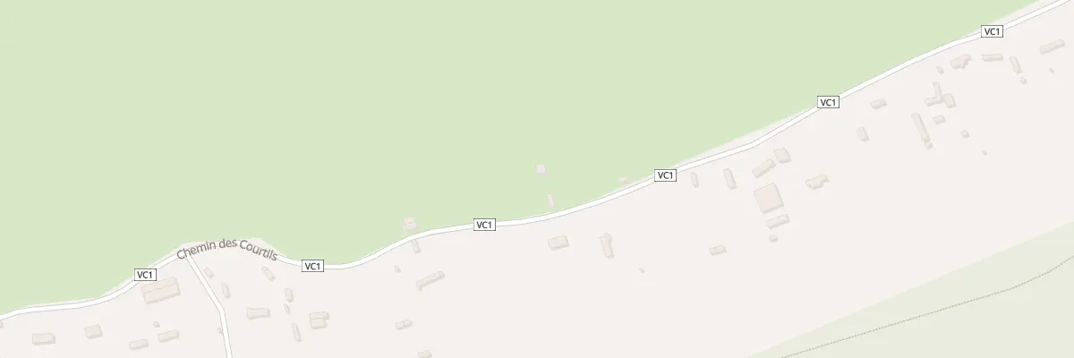 Plan du 1007 Che des Courtils à Bouquelon