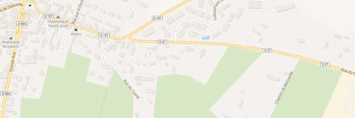 Plan du 139 Rue du Cadran à Lieurey