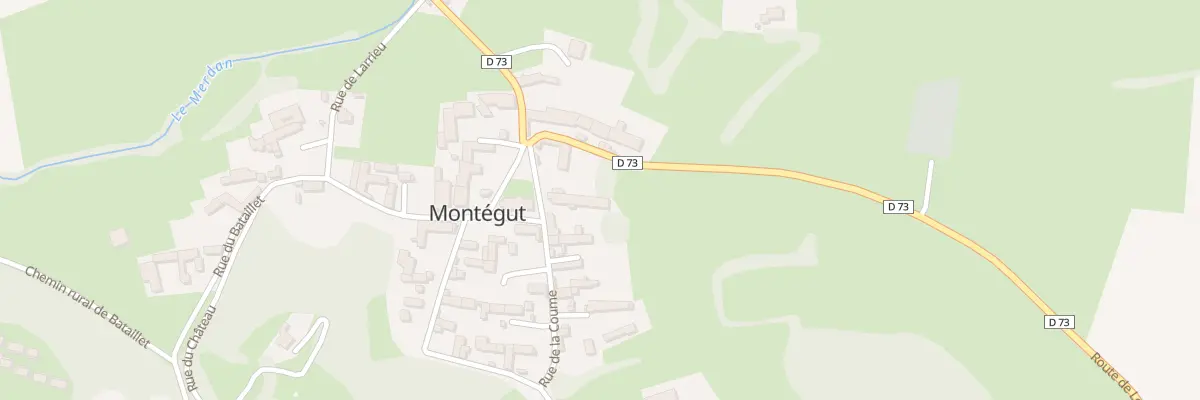 Plan du 4 Pl de l’Église à Montégut