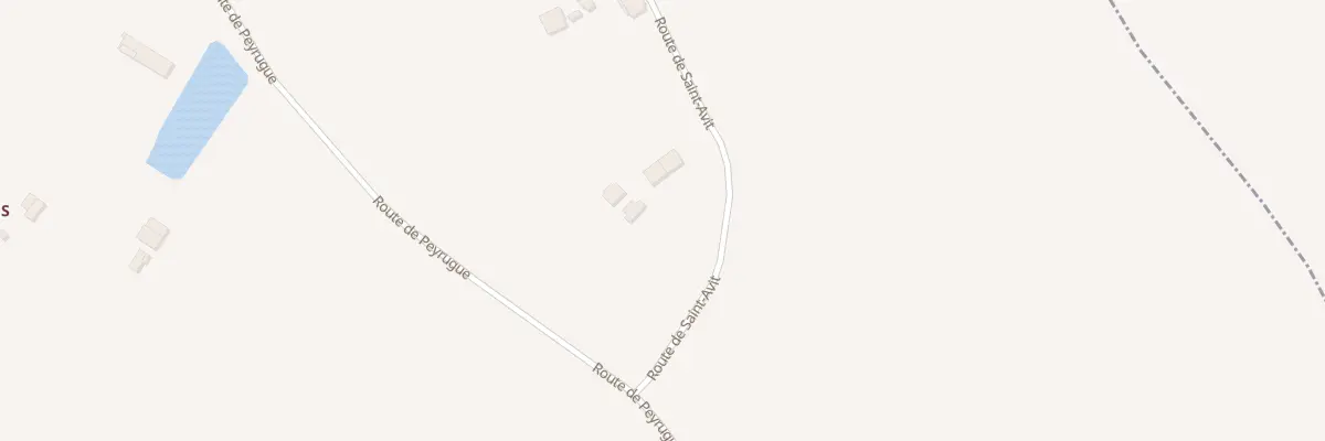 Plan du 860 Rte de Saint-avit à Saint-Colomb-de-Lauzun
