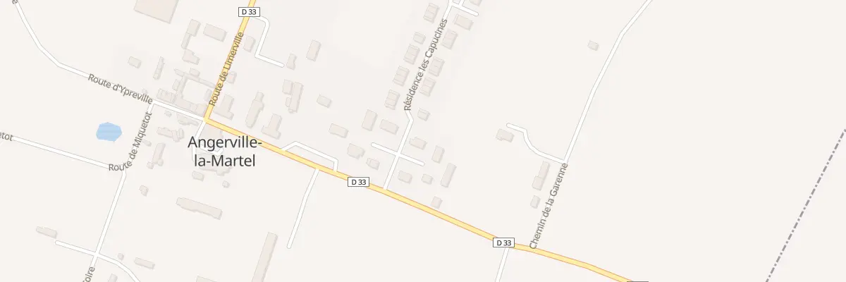 Plan du 25 Le Bourg à Angerville-la-Martel