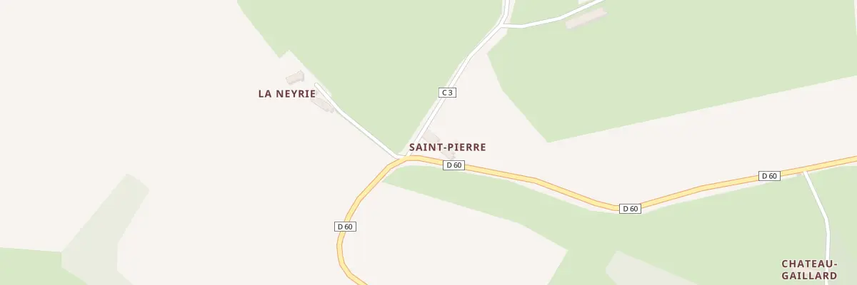 Plan du 1 Saint Pierre à Nogent-le-Bernard