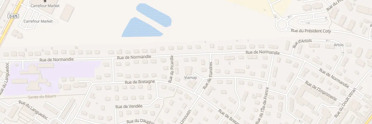 Plan du 29 Rue de Normandie à Pont-Audemer