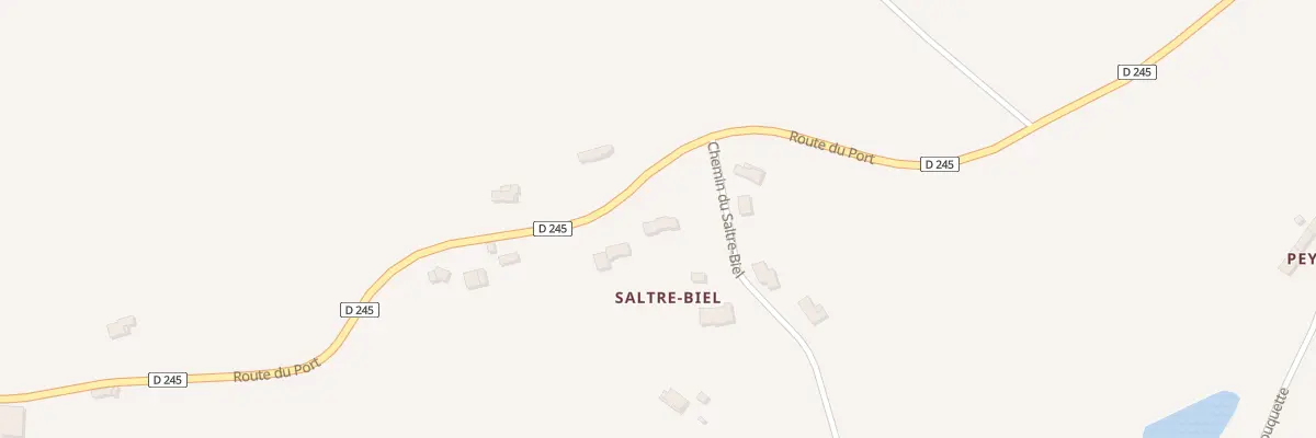 Plan du 5006 Saltre Biel à Lusignan-Petit