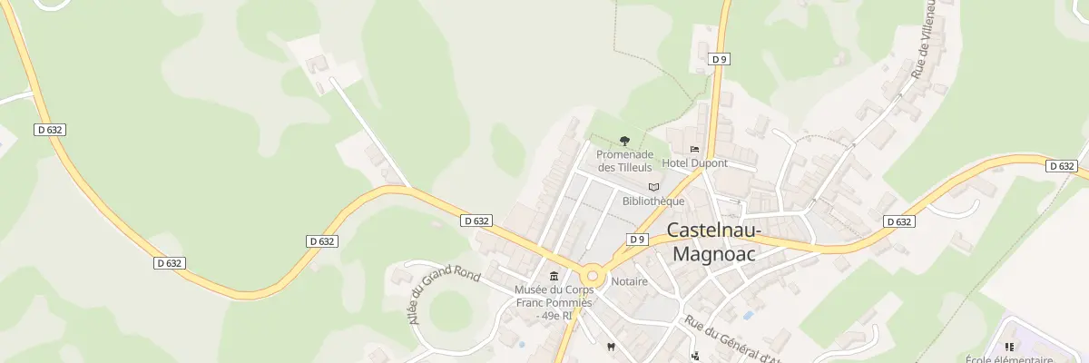 Plan du 9 Pl de l’Estelette à Castelnau-Magnoac