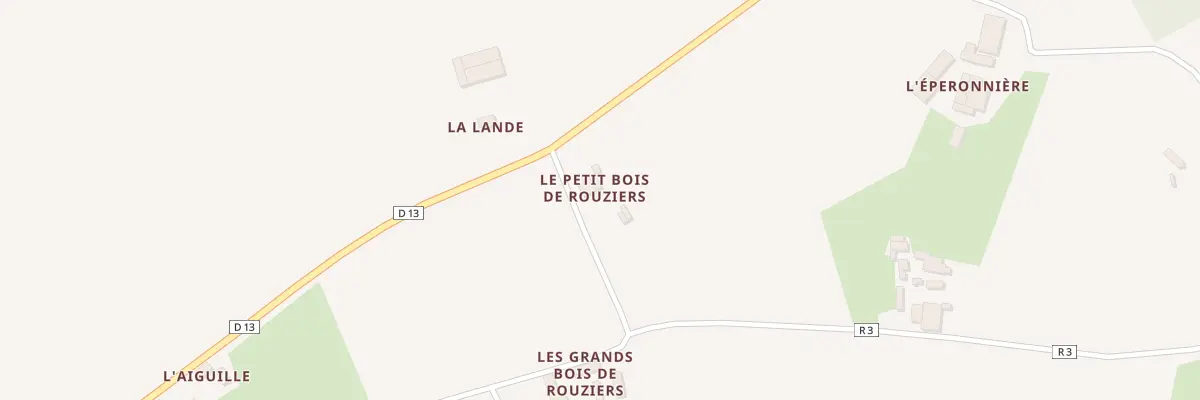 Plan du 5251 Petit Bois de Rouziers à Villaines-sous-Lucé