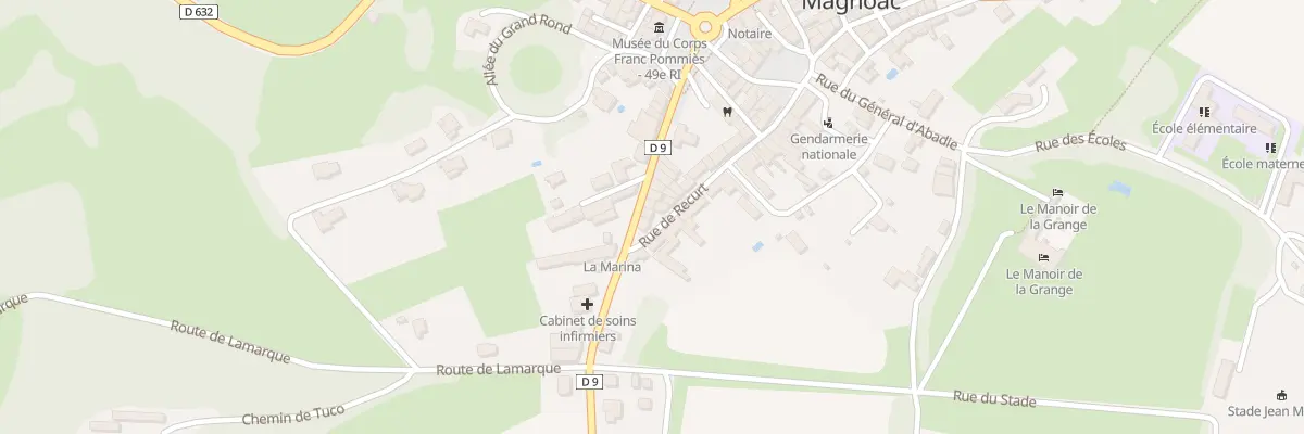 Plan du 20 Rue de Recurt à Castelnau-Magnoac