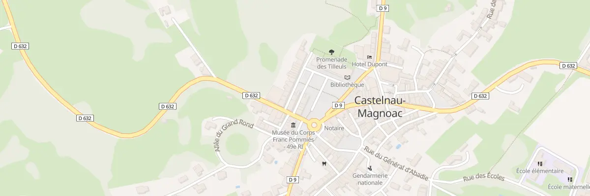 Plan du 5105 Rue de la Sainte Luce à Castelnau-Magnoac