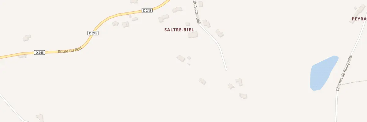 Plan du 5005 Saltre Biel à Lusignan-Petit