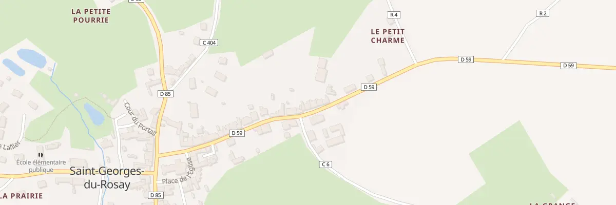 Plan du 31 Rte de Dehault à Saint-Georges-du-Rosay