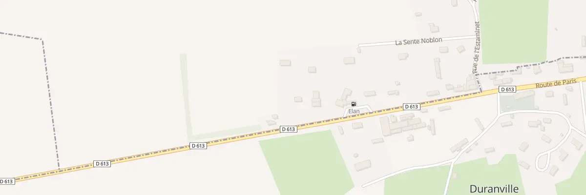 Plan du 24 La Grande Route à Folleville
