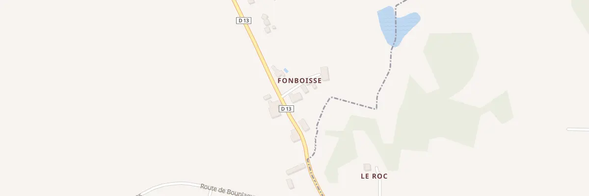 Plan du 46C Fonboise à Bouniagues