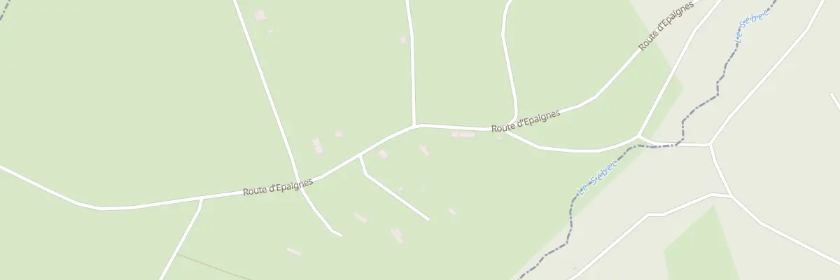 Plan du 1280 Rte d’Epaignes à Saint-Siméon