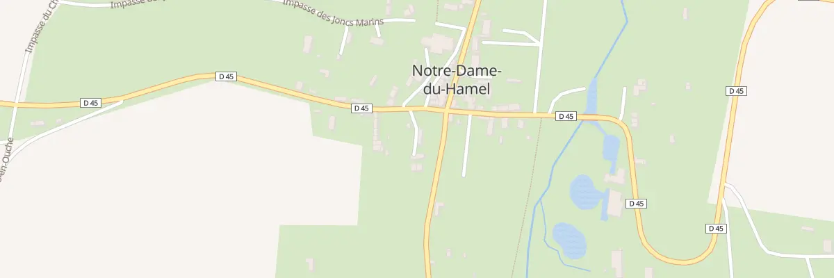 Plan du 41 Rte de Verneusses à Notre-Dame-du-Hamel